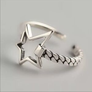 #27 Re-Stocked‼️NEW Minimalist 925 Sterling Silver Star Ring